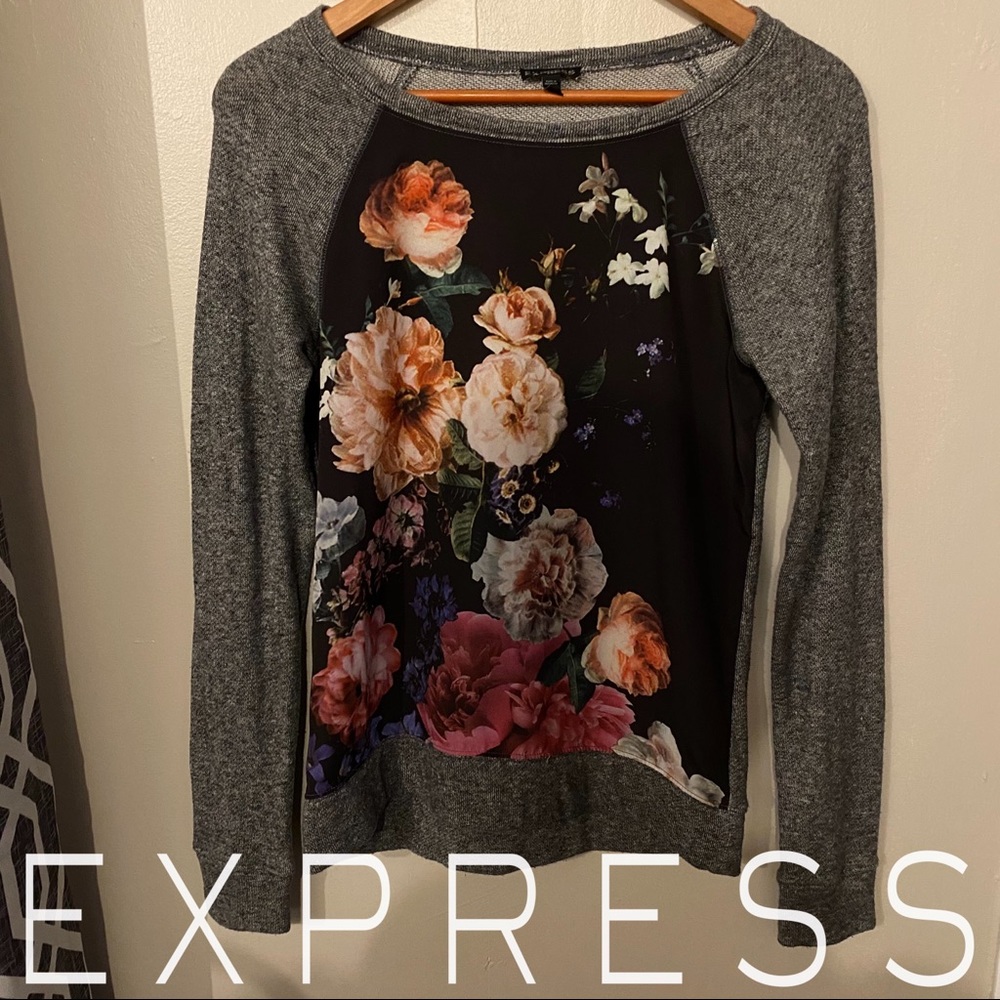 EXPRESS Flower print top